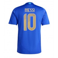 Fotbalové Dres Argentina Lionel Messi #10 Venkovní Copa America 2024 Krátký Rukáv